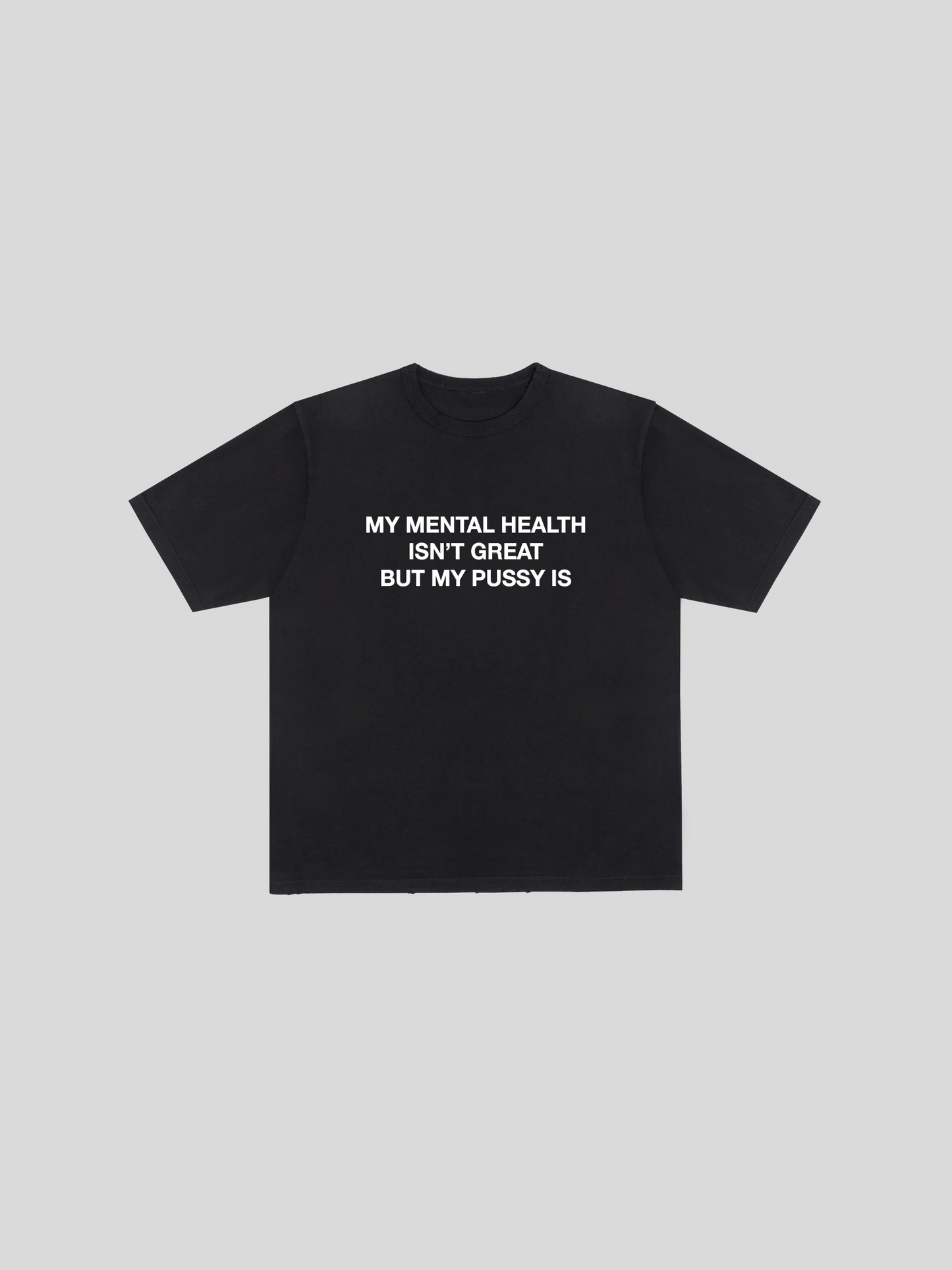 MENTAL HEALTH TEE BLACK