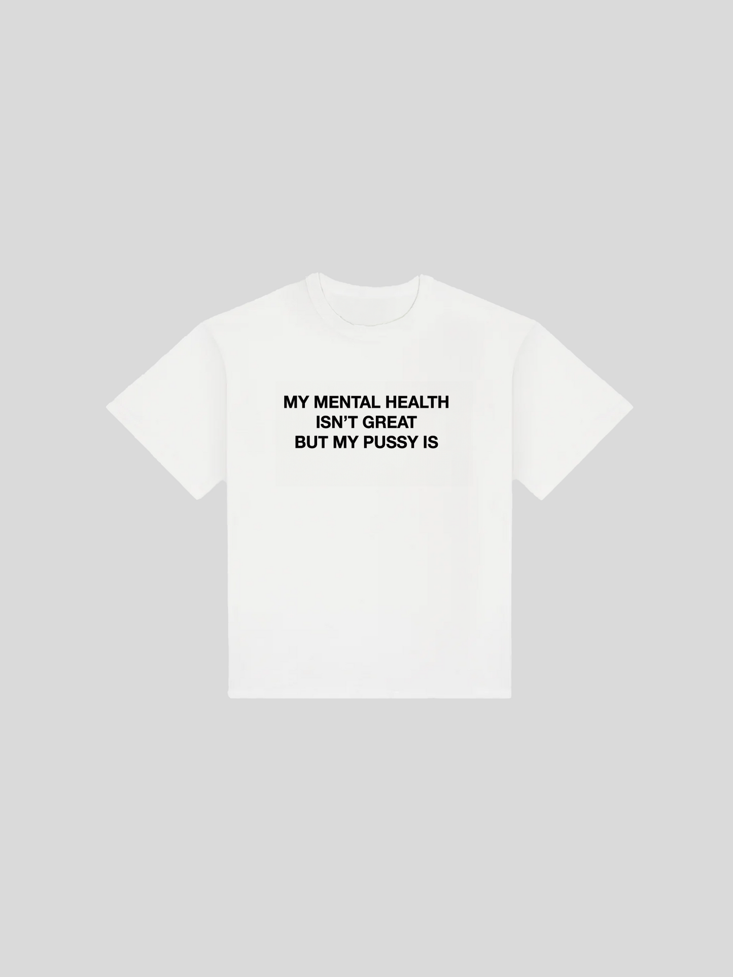 MENTAL HEALTH TEE WHITE