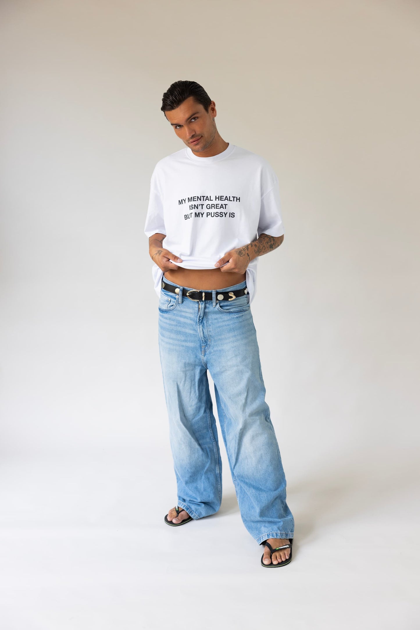 MENTAL HEALTH TEE WHITE