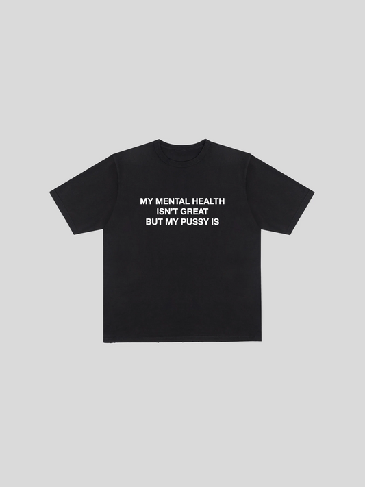 MENTAL HEALTH TEE BLACK