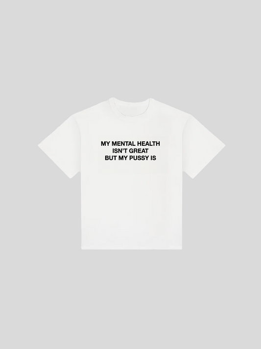 MENTAL HEALTH TEE WHITE